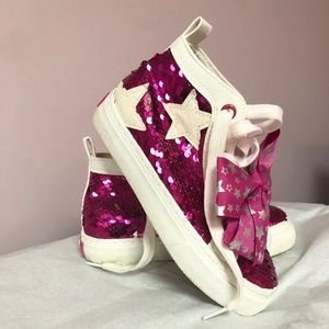 Girls Sequin Jojo Shoes